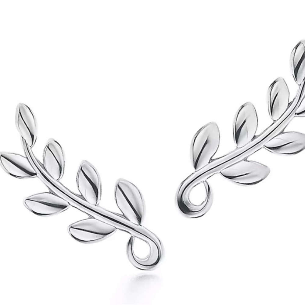 Tiffany Olive Branch Earrings